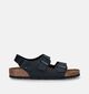 Birkenstock Milano Sandales en Noir pour hommes (337876)