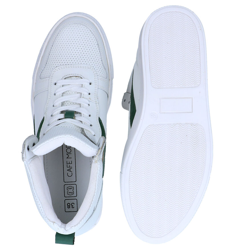 Cafe Moda Witte Sneakers in leer (294084)