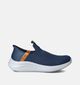 Skechers Ultra Flex 3.0 Slip-ins en Bleu pour filles, garçons (352313)