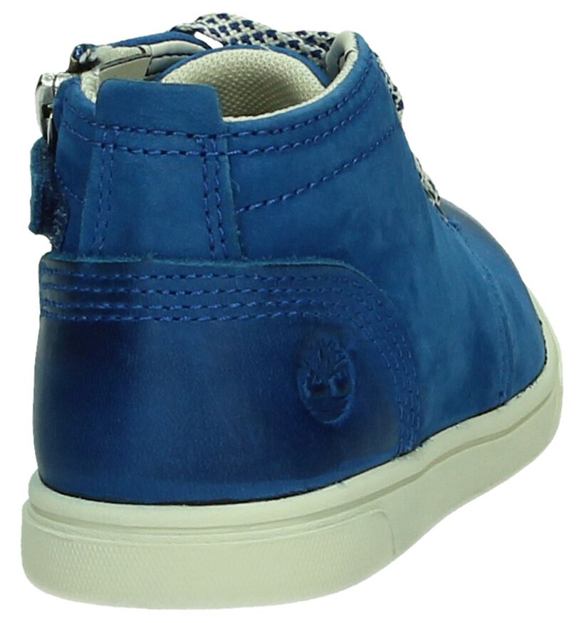 Timberland Groveton Chaussures hautes en Bleu en nubuck (172069)