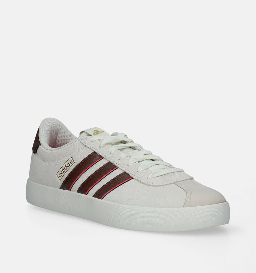 adidas VL Court 3.0 Baskets en Écru pour hommes, garçons (341467)