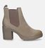 Marco Tozzi Bottines à talons en Taupe pour femmes (330642)
