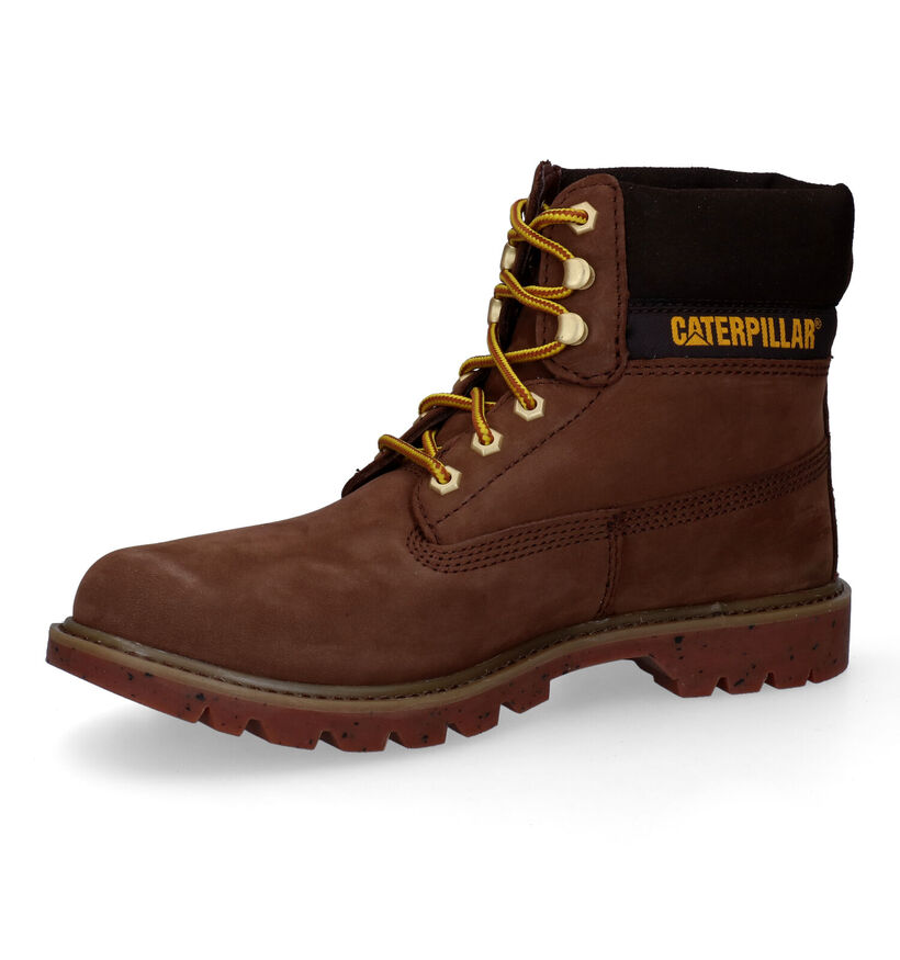 Caterpillar Colorado Cognac Bottines in daim (295022)