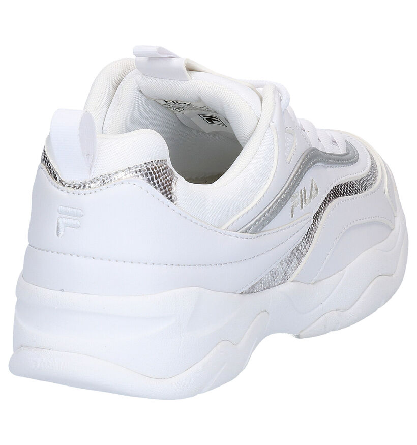 Fila Ray F Baskets en Blanc en cuir (265542)