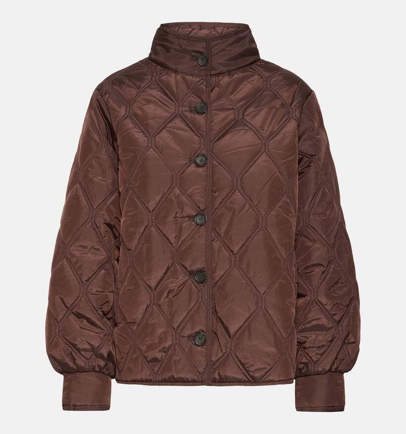 Fransa Agate Manteau court en Bordeaux pour femmes (377848)