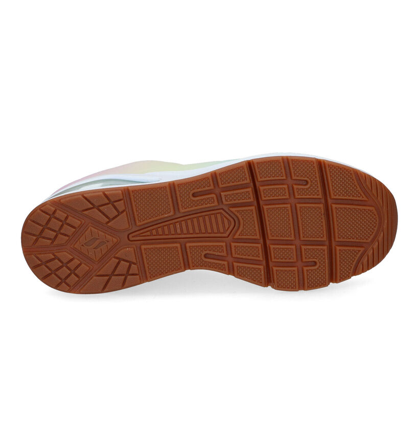 Skechers Uno 2 Ombre Away Baskets en Rosé en simili cuir (310700)