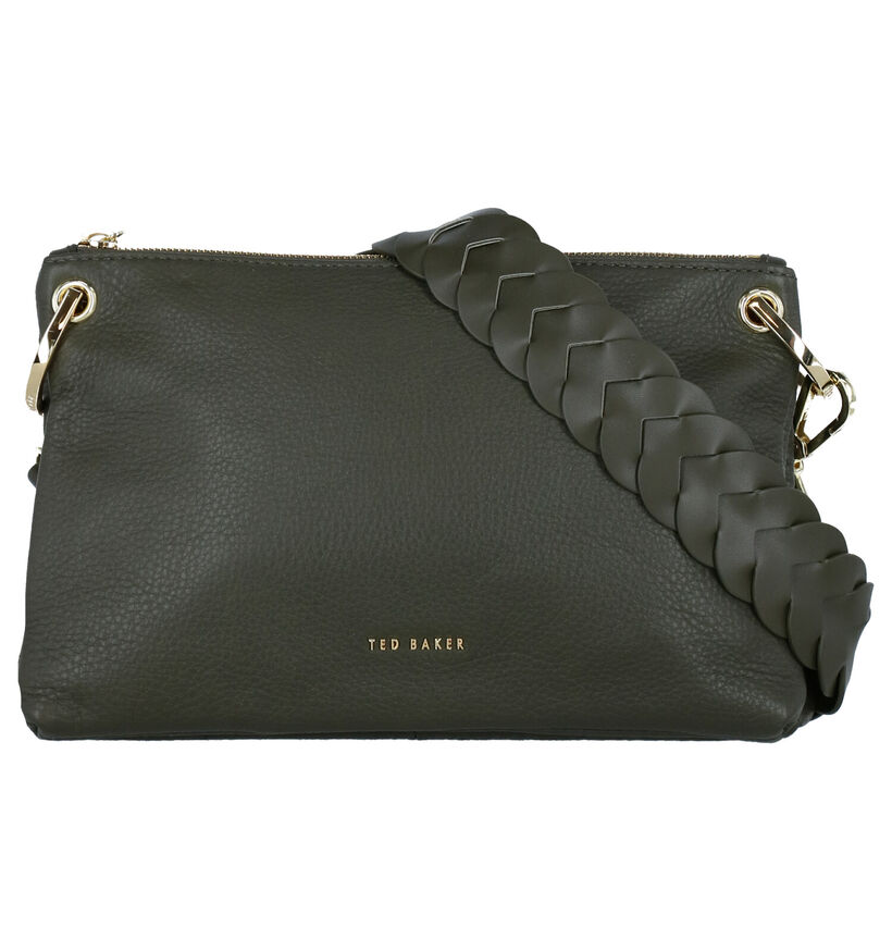 Ted Baker Pheoba Kaki Crossbody Tas in leer (275737)