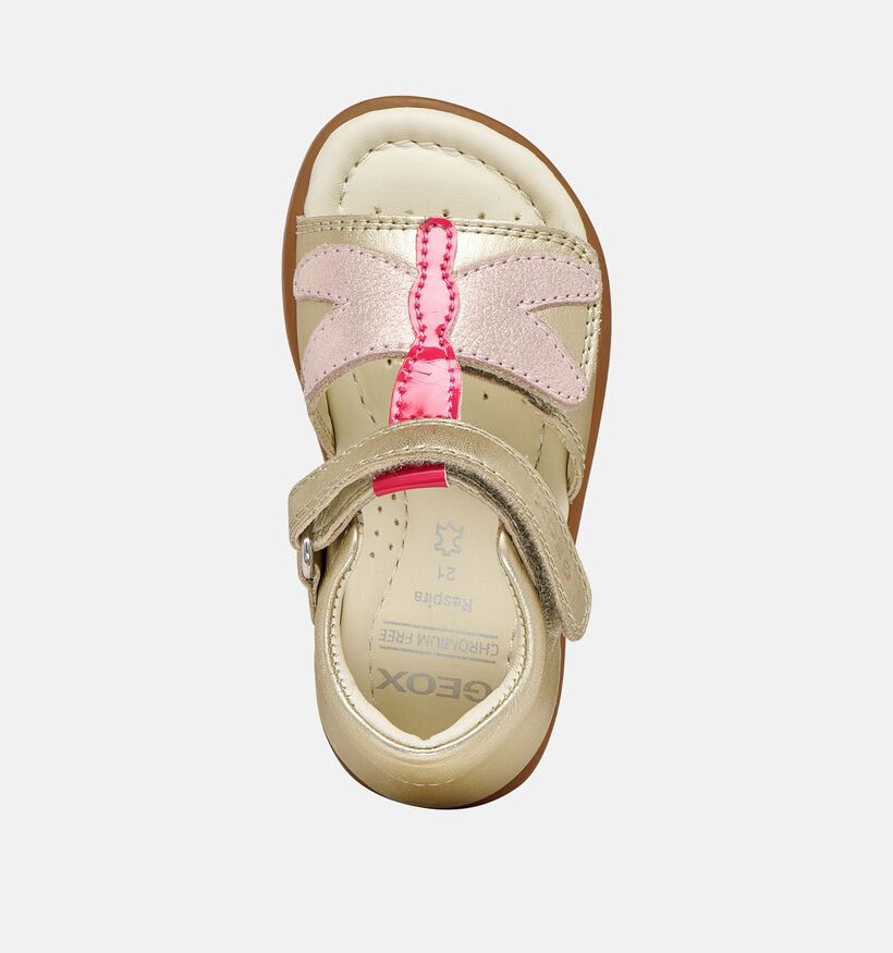 Geox Verred Gouden Sandalen voor meisjes (368874)