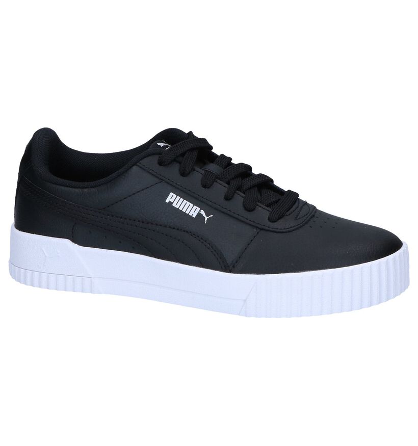 Puma Carina Baskets en Blanc en cuir (276773)