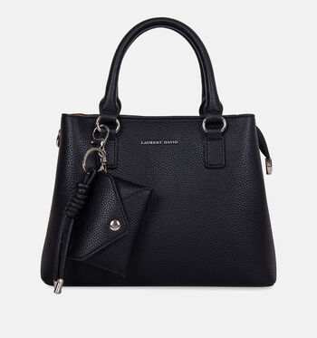 Laurent David Handtassen Zwart/Beige