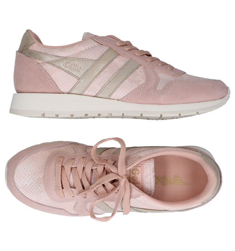 Gola Daytona Baskets en Beige en nubuck (289179)