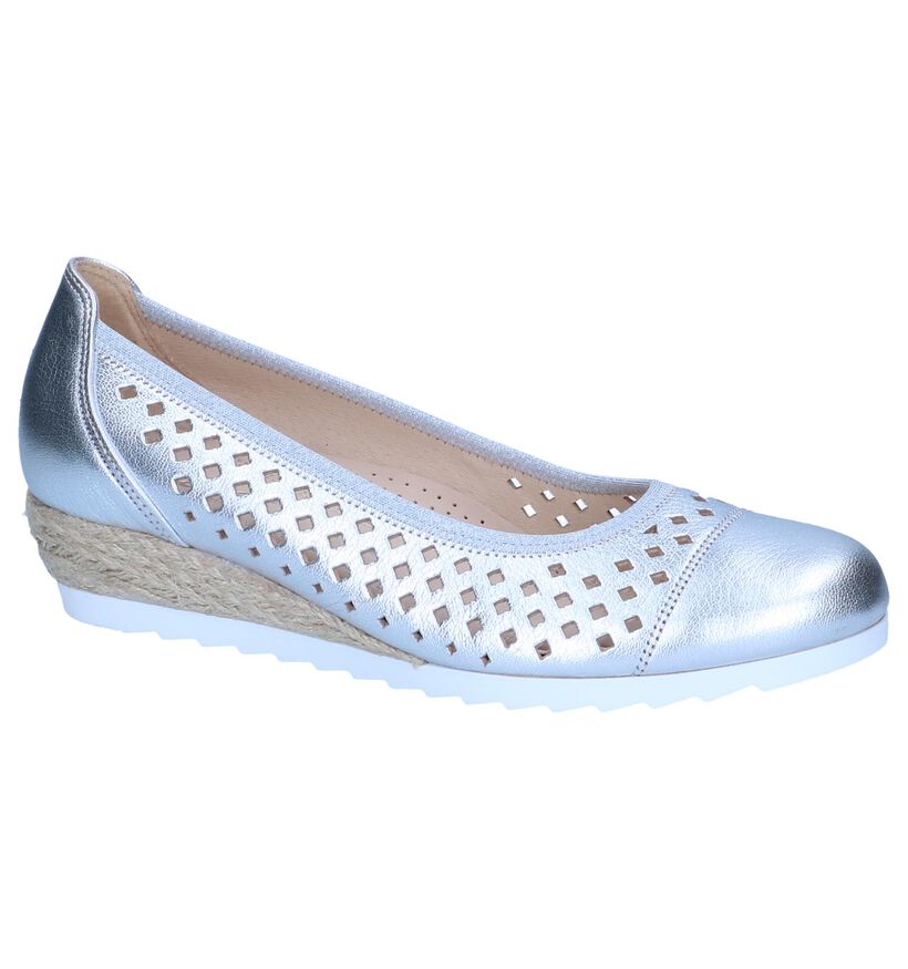 Gabor Easy Walking Escarpins classique en Argent en cuir (245516)