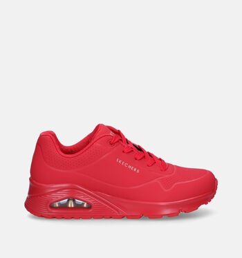Skechers Memory Foam Low Sneakers Zwart/Wit/Oranje/Beige/Paars/Blauw/Rood