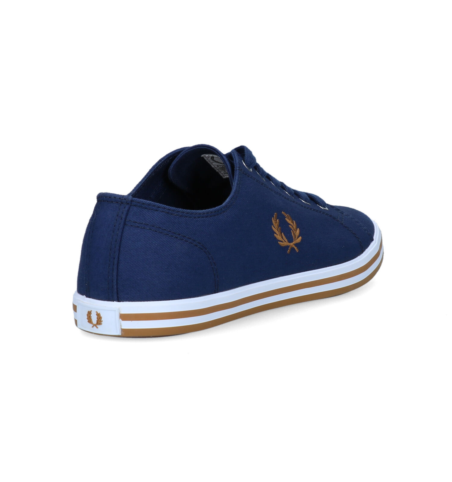 Fred Perry Kingston Blauwe Veterschoenen Heren Lage schoenen Online op TORFS.BE