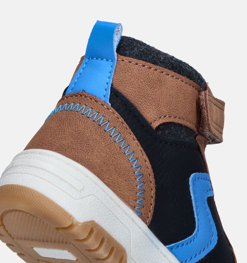 Milo & Mila Cognac Babyschoenen voor jongens (347151)