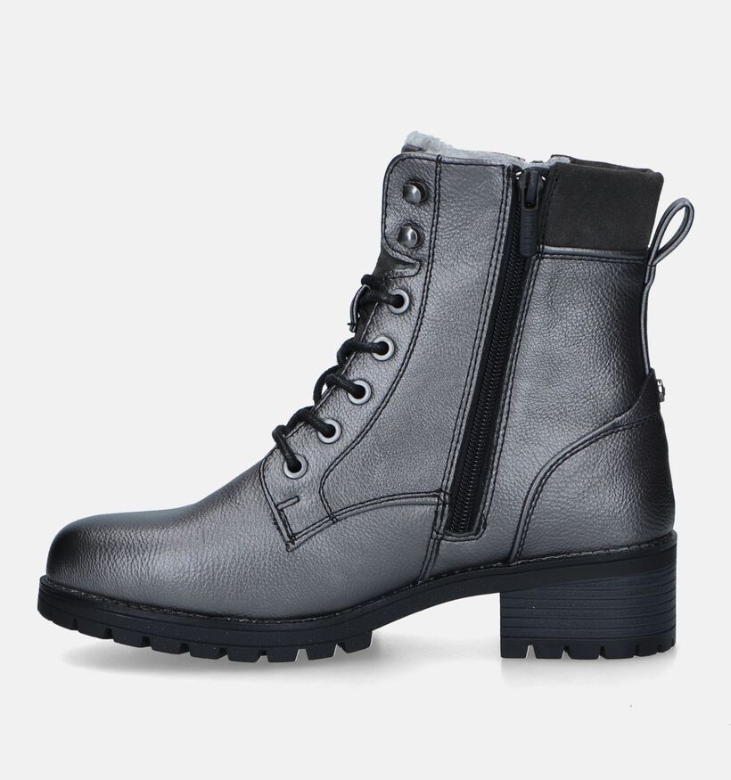 Mustang Boots à lacets en Or pour femmes (331683)