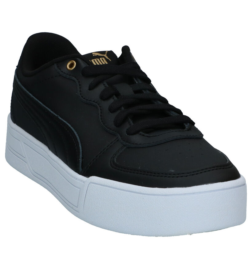 Puma Skye Baskets en Noir en cuir (280802)