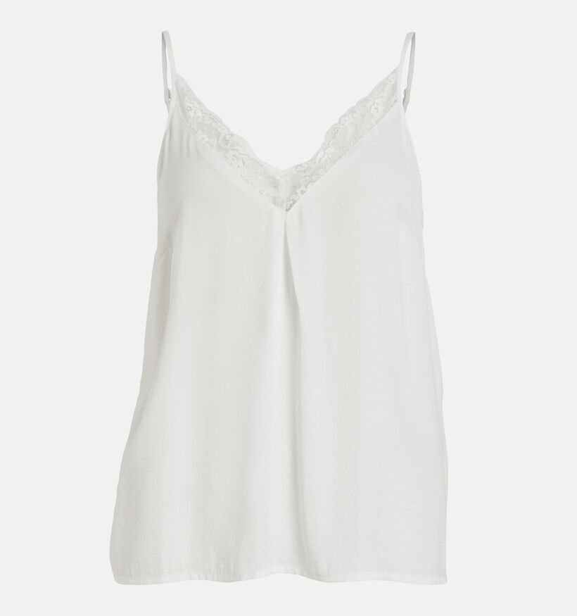 Vila Cava V-Neck Lace Singlet Zwarte Top voor dames (335455)