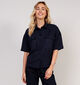 Vila Henna Donkerblauw Hemd voor dames (366139)