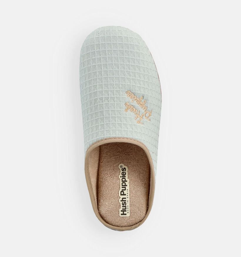 Hush Puppies Celio Groene Open Pantoffels voor dames (370591)