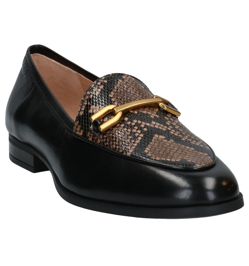 Unisa Daimiel Bruine Loafers in leer (283297)
