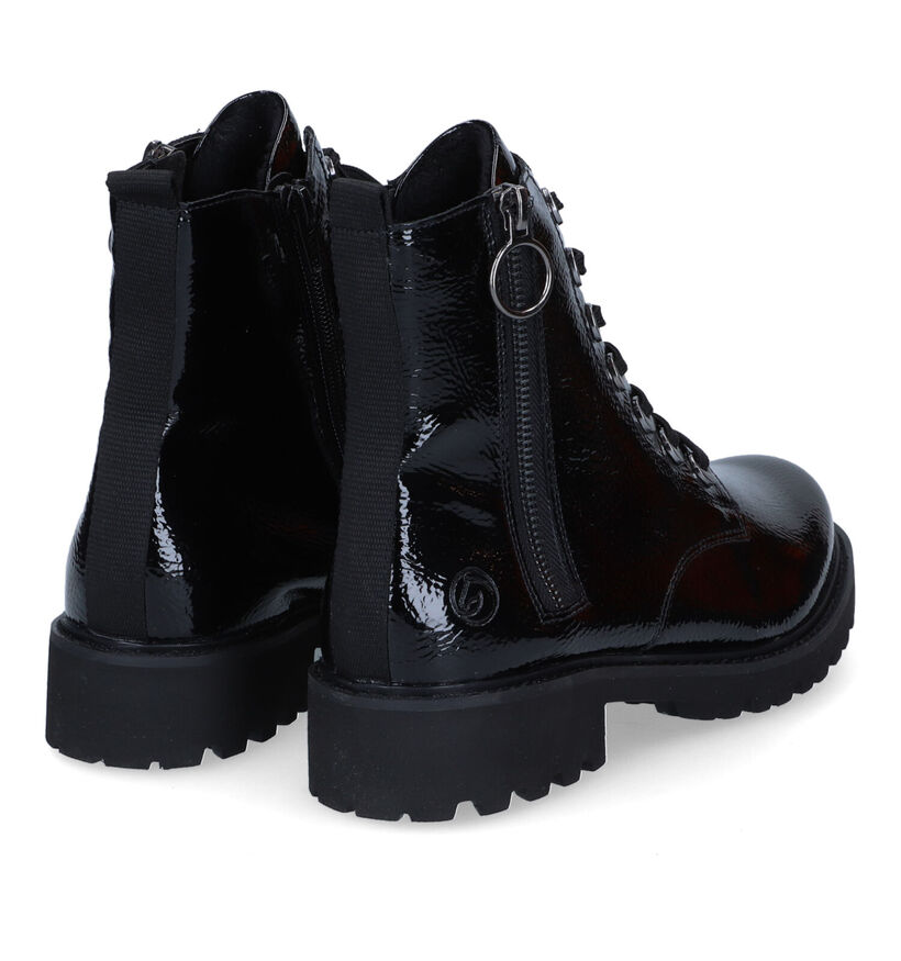 Remonte Witte Veterboots voor dames (312338) - geschikt voor steunzolen