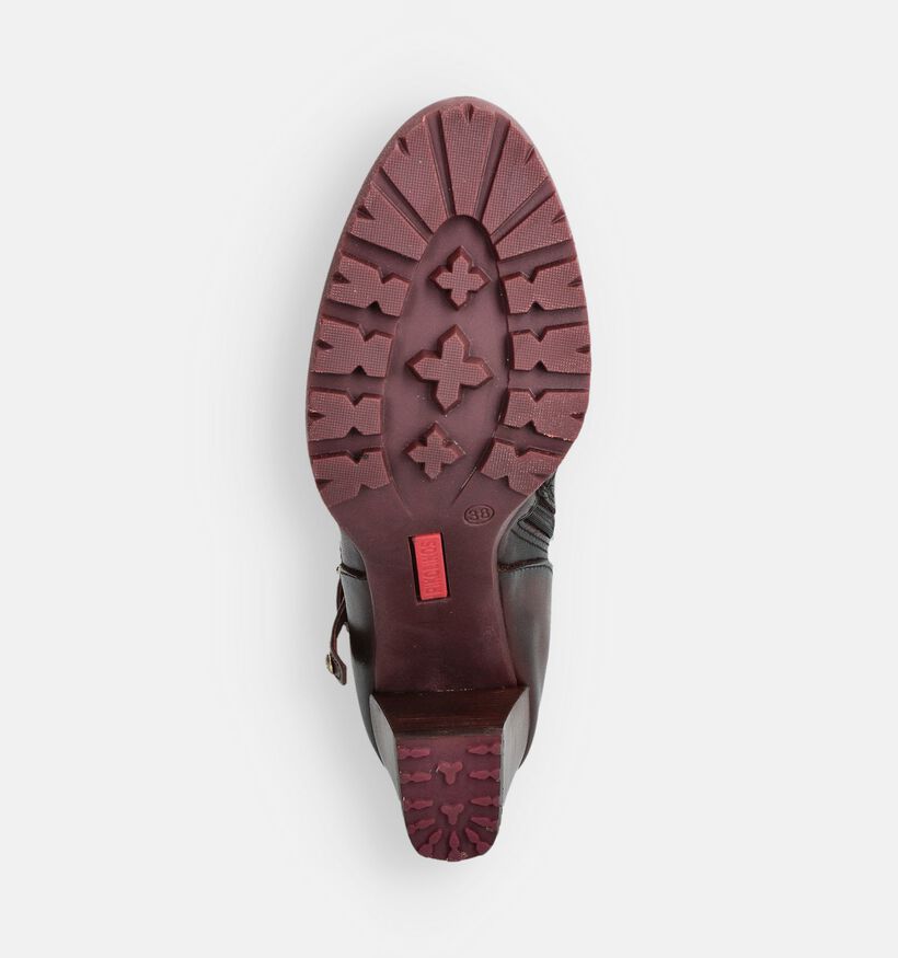 Pikolinos Connelly Bottines à talons en Brun foncé pour femmes (363862)