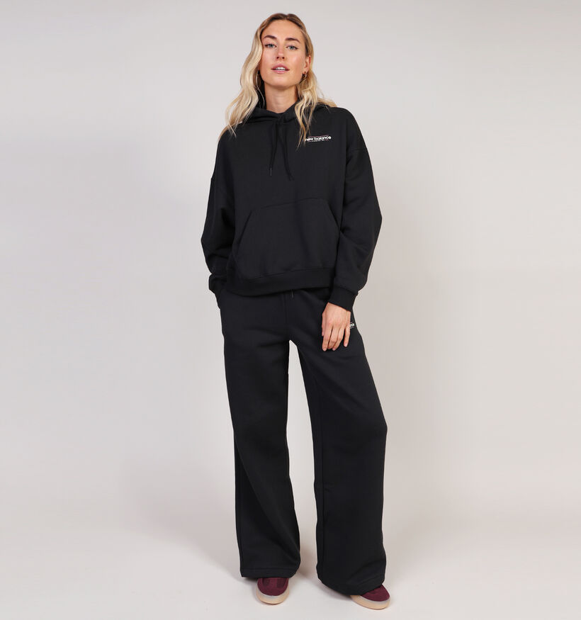 New Balance Zwarte Hoodie voor dames (362072)