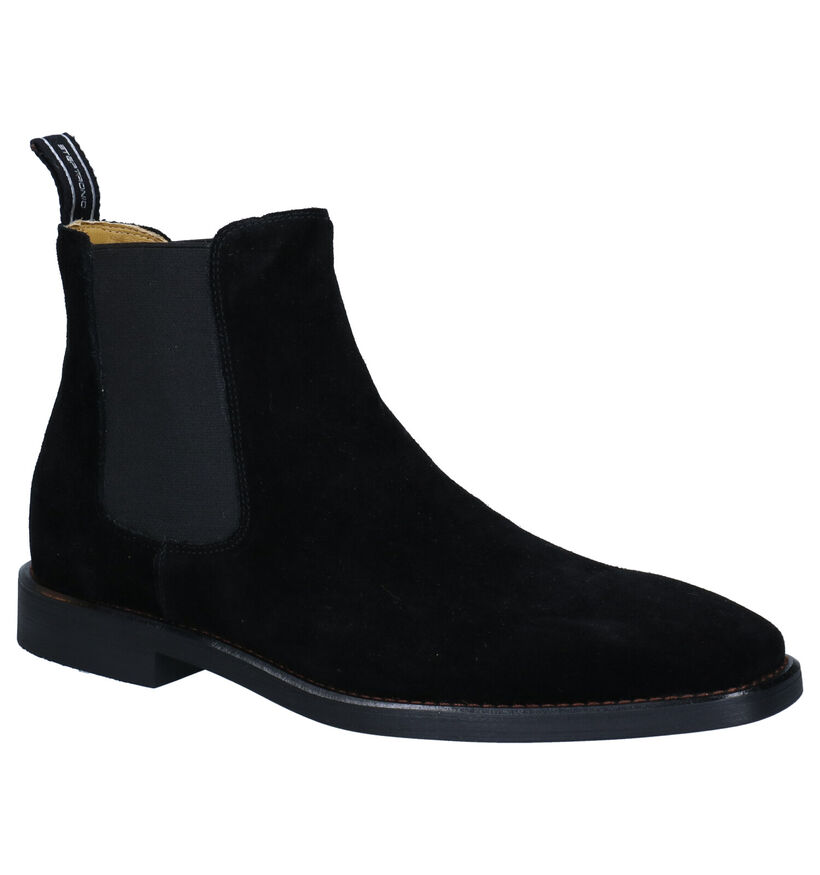 Steptronic Mayfair Chelsea Boots en Marron en nubuck (281382)