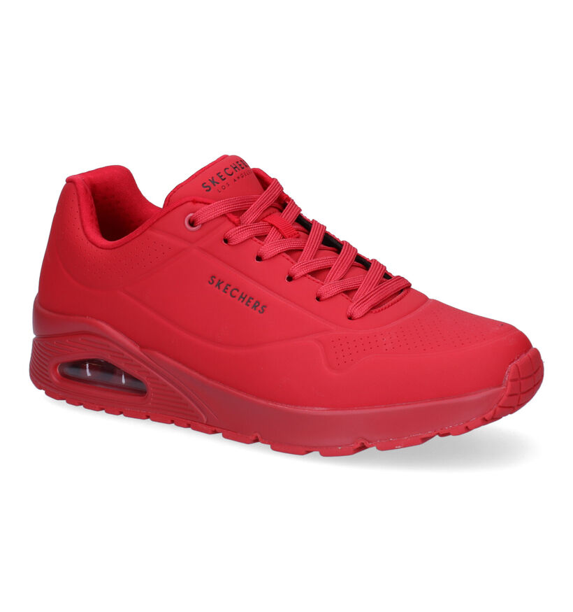 Skechers Uno Stand On Air Zwarte Sneakers voor heren (334159)