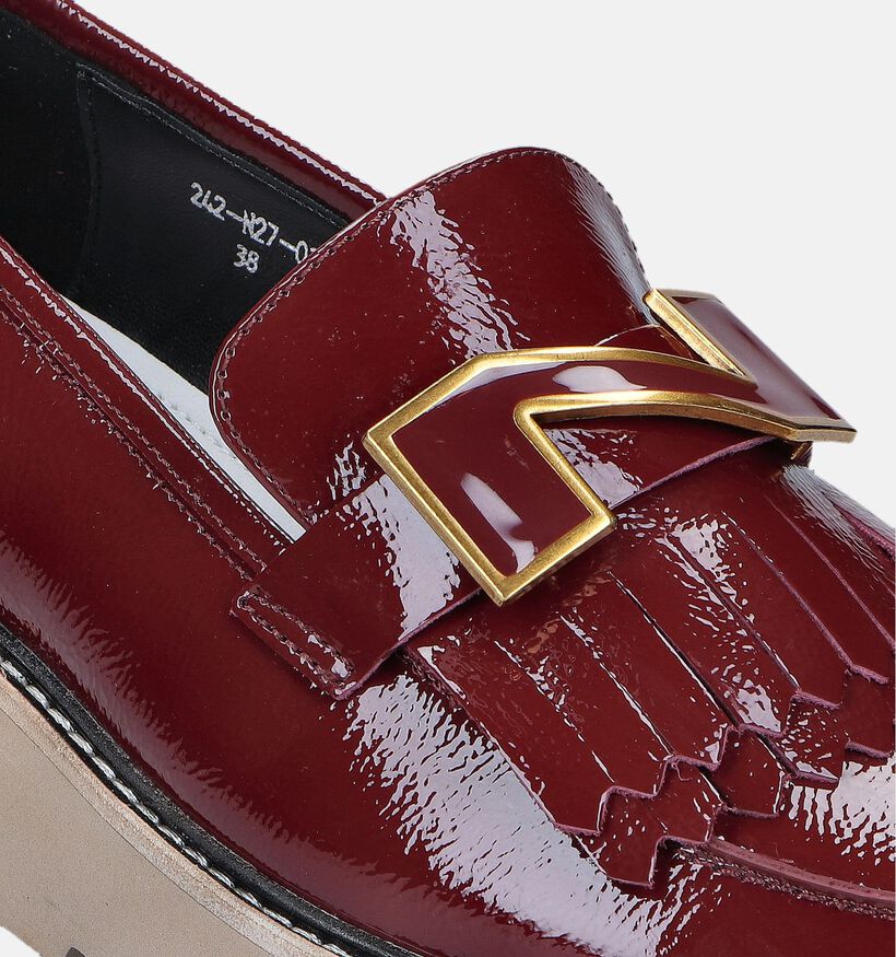 Nathan-Baume Chaussures à enfiler en Bordeaux pour femmes (348008)