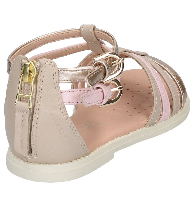 Geox Sandales en Beige en simili cuir (267454)