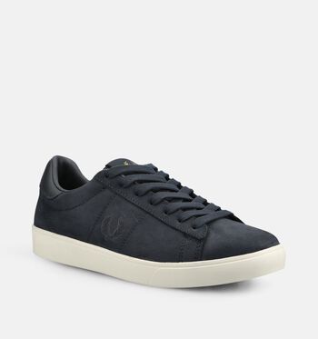 Fred Perry Low Baskets Bleu