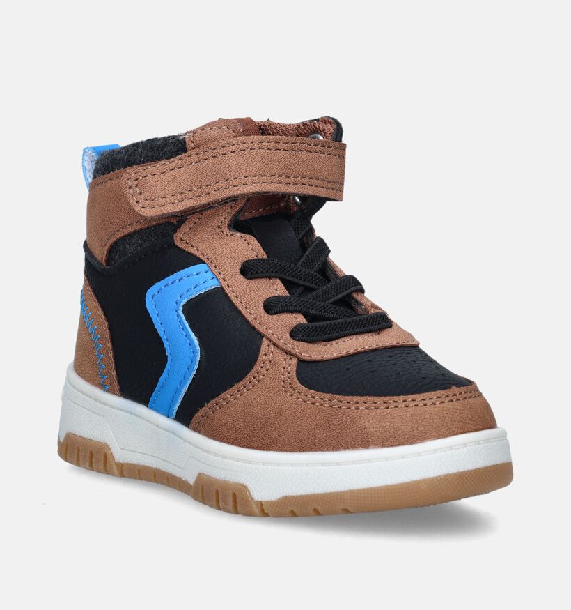 Milo & Mila Cognac Babyschoenen voor jongens (347151)