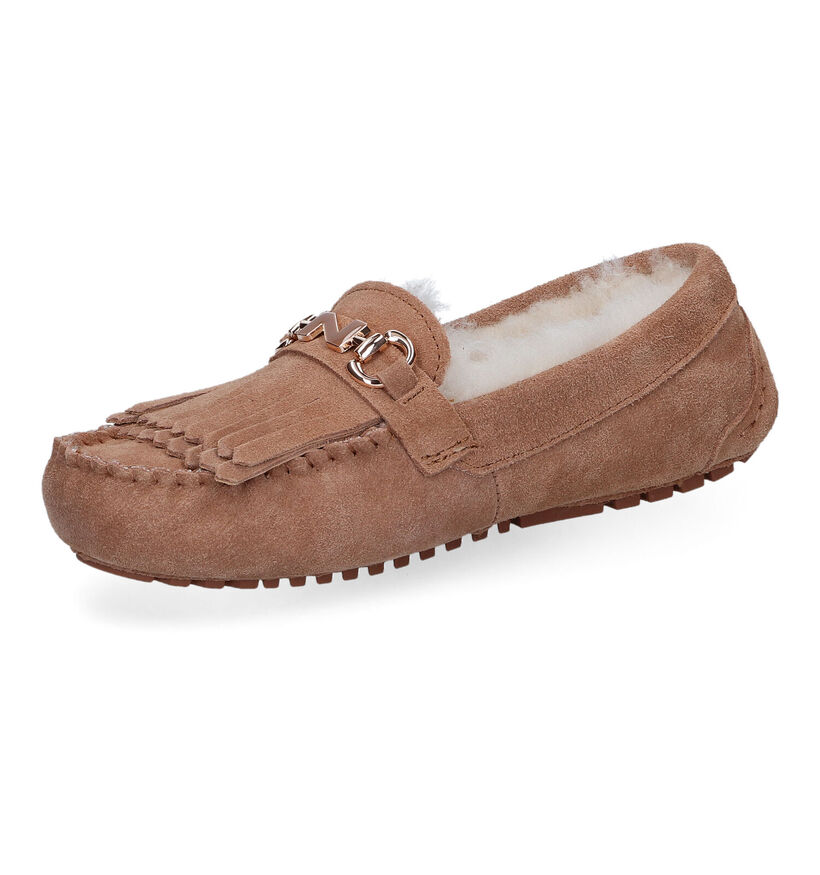 Nathan-Baume Pantoufles fermées en Cognac pour femmes (315986)