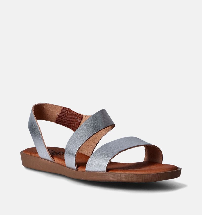 Hee Zilveren Sandalen voor dames (354788)