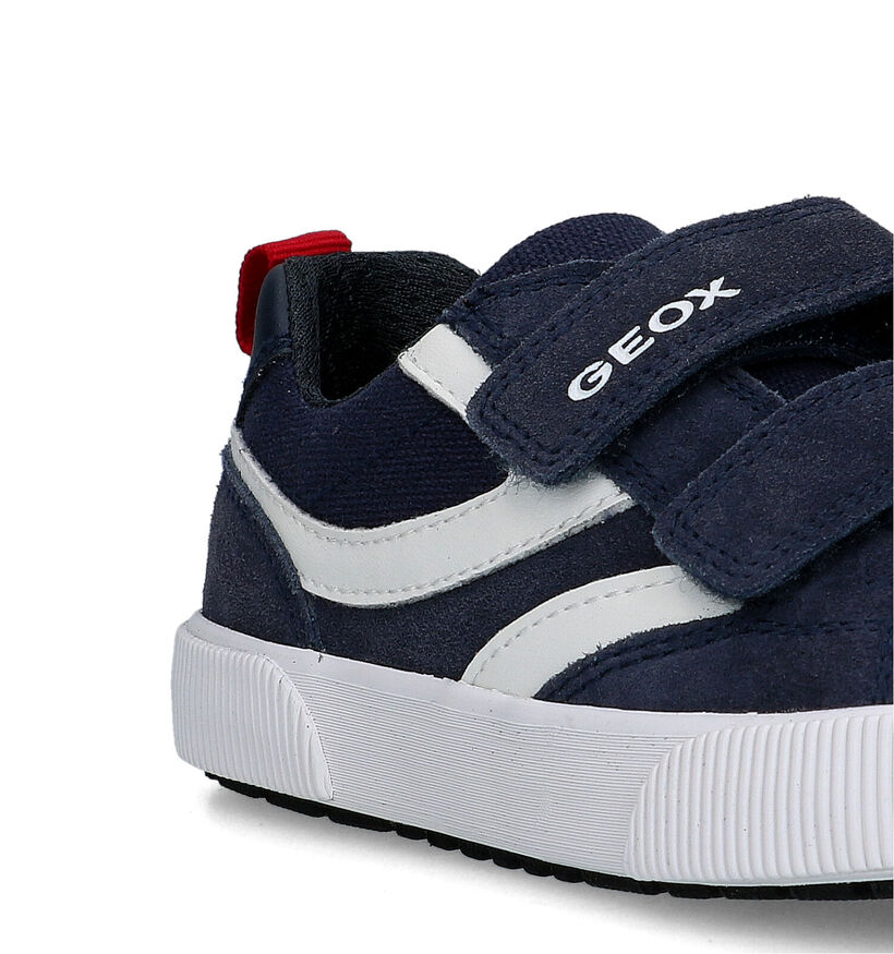 Geox Alphabeet Chaussures à velcro en Bleu pour garçons (326636) - pour semelles orthopédiques