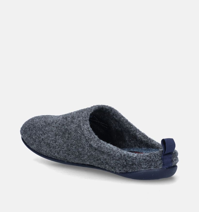 Scapa Grijze Pantoffels voor steunzolen voor heren (347757) - geschikt voor steunzolen