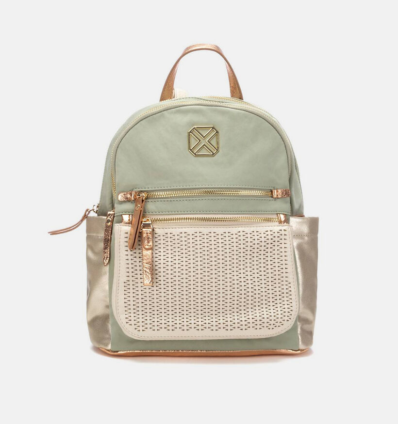 Xti Pastelgroene/Gouden Rugzak voor dames (373585)