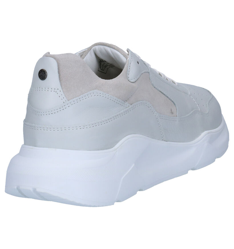 Jack & Jones Munki Baskets en Blanc en cuir (256069)