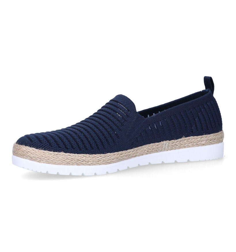 Skechers Bobs Flexpadrille Espadrilles en Bleu en textile (321396)