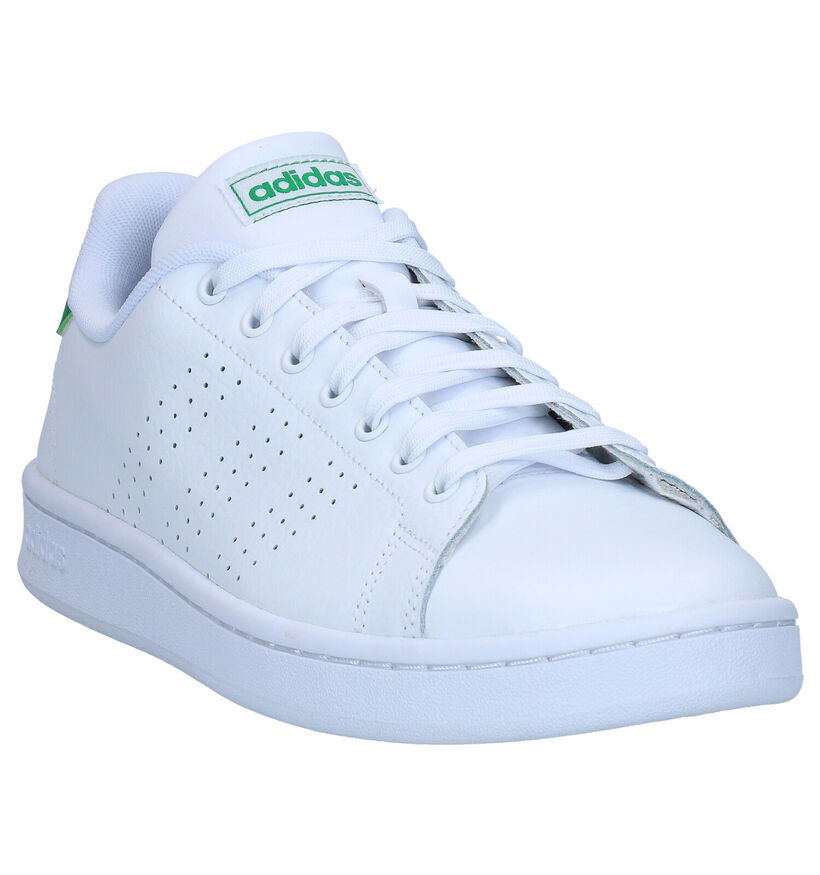 adidas Advantage Baskets en Blanc pour hommes (326322)