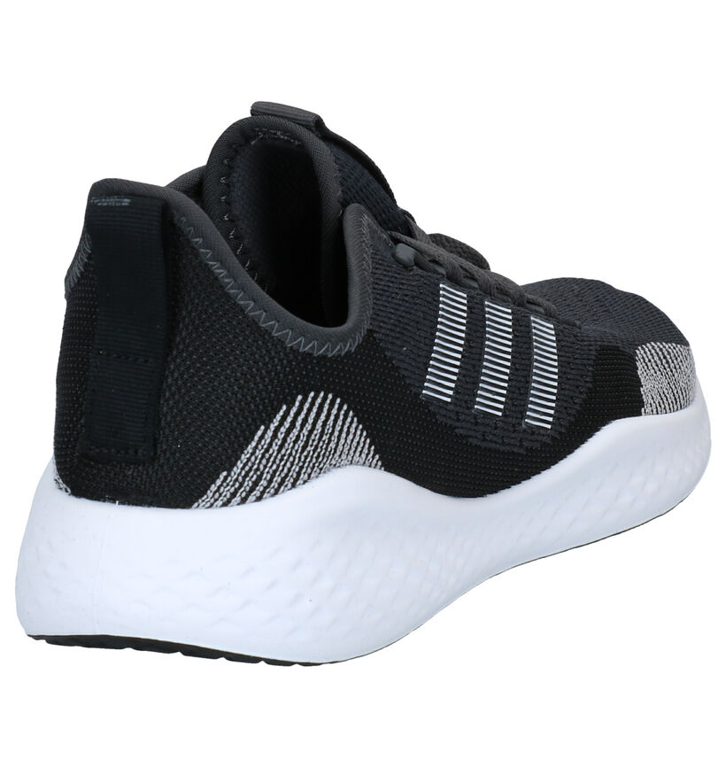 adidas Fluidflow Baskets en Blanc en textile (284852)