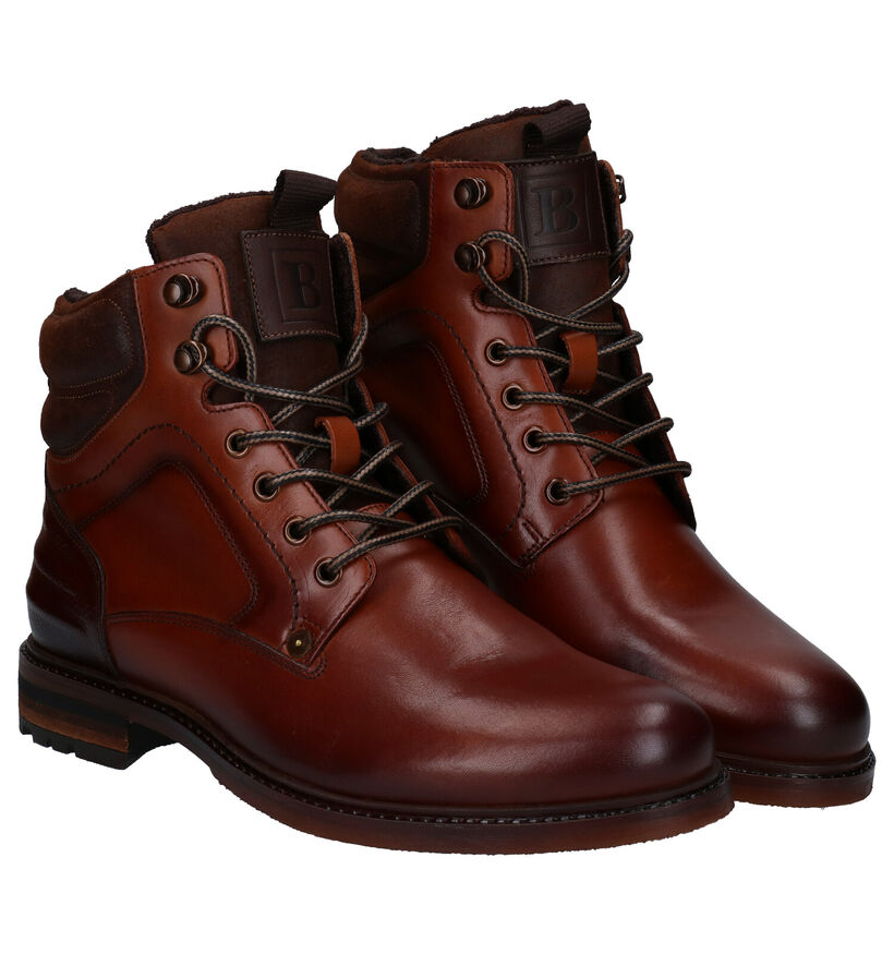 Borgo Sport Universal Cognac Boots in leer (282093)