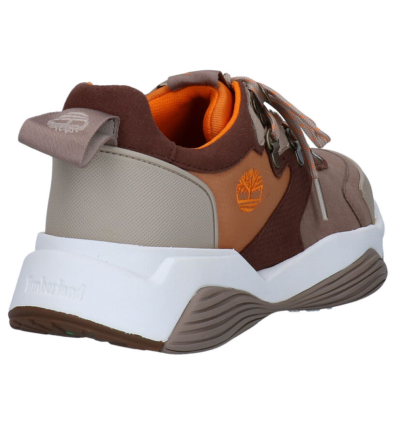 Timberland Emerald Bay Beige Sneakers in stof (277646)