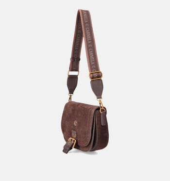 Carmela Crossbody tassen Cognac/Bruin/Groen