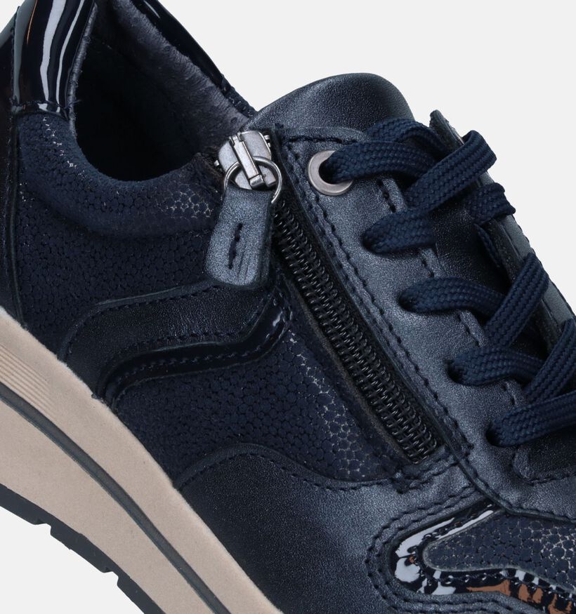 Solemade Ruby 70 Blauwe Sneakers voor dames (331668) - geschikt voor steunzolen