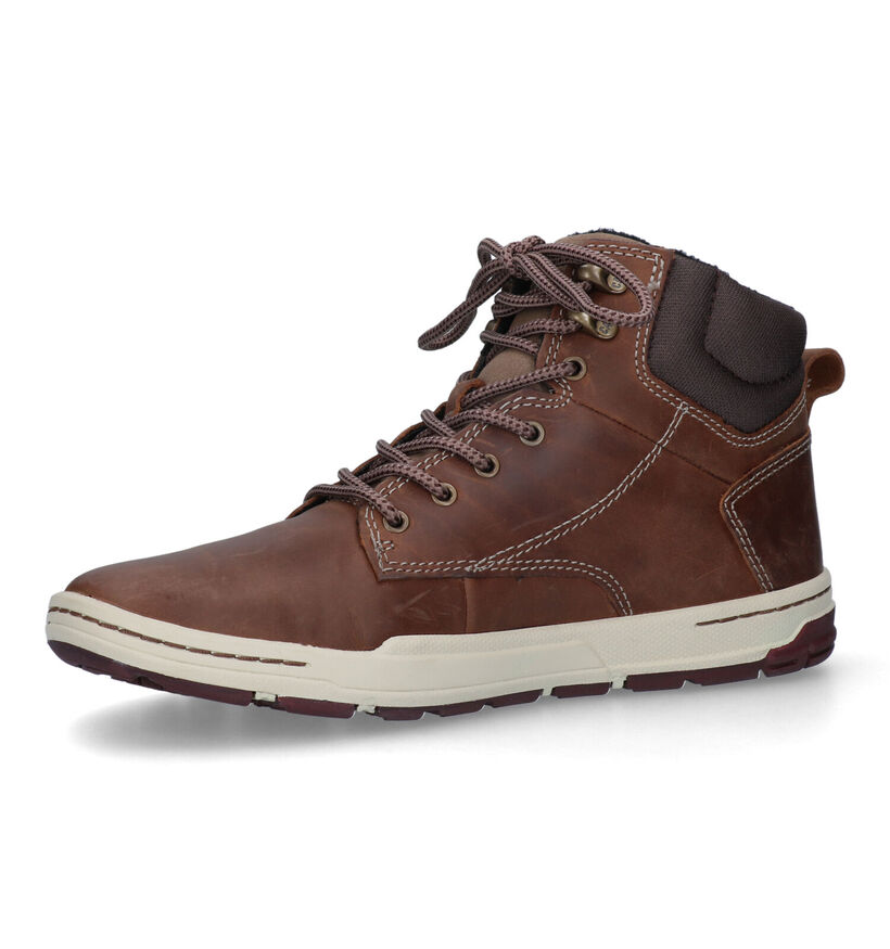 Caterpillar Colfax Cognac Veterboots voor heren (329666) - geschikt voor steunzolen