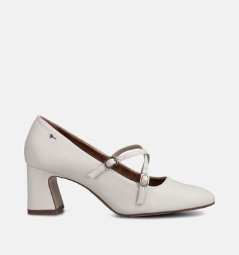 Tamaris Escarpins Blanc/Argent