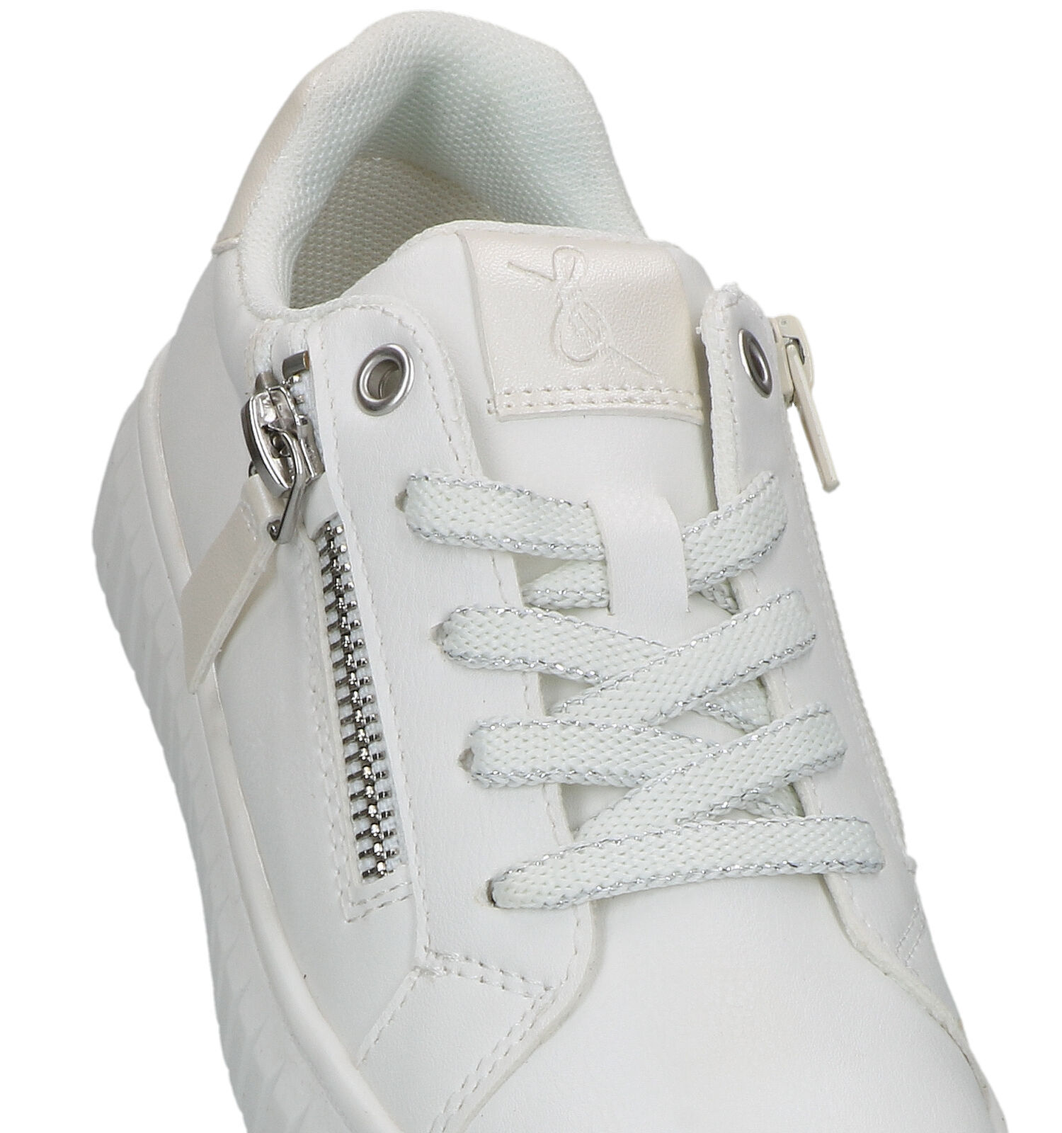 Milo Mila Witte Sneakers Meisjes Sneakers Online op TORFS.BE